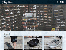 Tablet Screenshot of easyridershop.cz